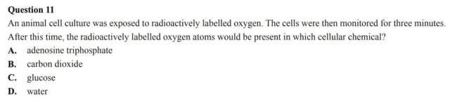 本周五就考的VCE生物,你们都准备好了吗?